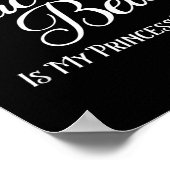 タコベルアイスプリンセス名おもしろい- Pun Cinco D ポスター (角)