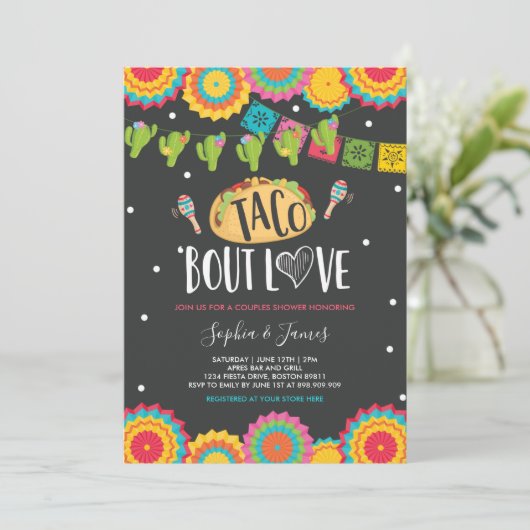 タコボーラブカップルズ婚約フィエスタパーティーイン 招待状 (スタンド正面)