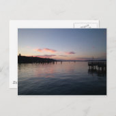 タコマの夕日 ポストカード (正面/裏面)