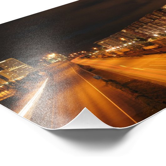 タコマの夜景 フォトプリント            (角)