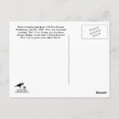 タコマワシントンダウンタウン ポストカード (裏面)