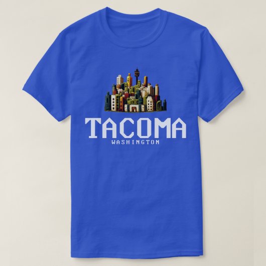タコマワシントン Tシャツ (デザイン正面)