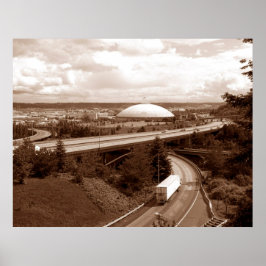 タコマ写真 ポスター