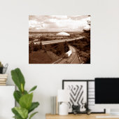 タコマ写真 ポスター (ホームオフィス)