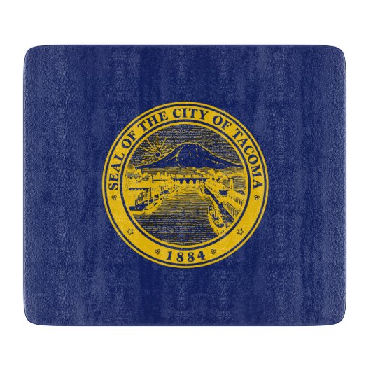 タコマ国旗（ワシントン市） カッティングボード (正面)