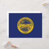 タコマ国旗（ワシントン市） カード (正面/裏面インサイチュ)