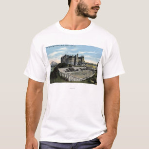 タコマ市、ワシントン州-高等学校の眺め Tシャツ