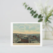 タコマ空中眺め,ワシントンヴィンテージ ポストカード (スタンド正面)