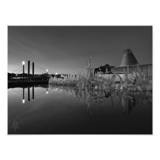 タコマ美術館地区プリント フォトプリント           