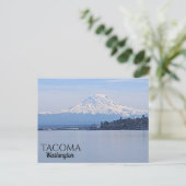 タコマ，ワシントンと山レイニアトラベル ポストカード (スタンド正面)