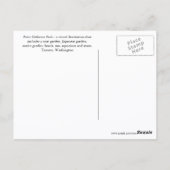 タコマ、ワシントンポイントディファイアンスパークトラベル ポストカード (裏面)