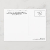 タコマ、ワシントンポイントディファイアンスパークトラベル ポストカード (裏面)