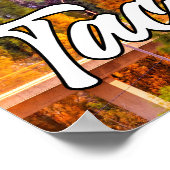 タコマ,ワシントン統一された州 ポスター (角)