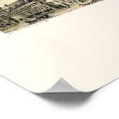 タコマ， WAパノラママップ – 1890 ポスター (角)