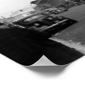 タコマ、WA北を見るブロードウェイのビュー ポスター (角)