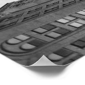 タコマ， WA – ダウンタウンメイン通りビュー ポスター (角)