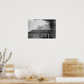 タコマ， WA – ダウンタウンメイン通りビュー ポスター (キッチン)