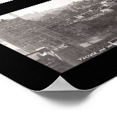 タコマWAスカイライン写真1919 ポスター (角)