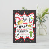 タコメキシカンフィエスタパーティの招待状 招待状 (スタンド正面)