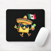 タコメキシコ国旗Cinco De Mayo Mexican Independency マウスパッド (マウス)