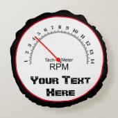 タコメータ円枕 ラウンドクッション (裏面)