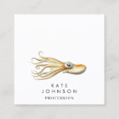 タコモダン沿岸QRコードSNS スクエア名刺 (正面)