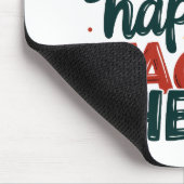 タコラバーおもしろいフィエスタグルメユーモアアートホワイト マウスパッド (コーナー)