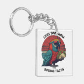 タコラバーギフトレトロスパイシーパロットリフズトゥーショート キーホルダー (正面左)