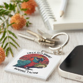 タコラバーギフトレトロスパイシーパロットリフズトゥーショート キーホルダー (正面右)