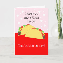 タコラバー バレンタインカード カード