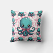 タコリボンプリント クッション (裏面)