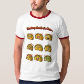 タコリンガーの多彩な表情 Tシャツ (正面)