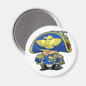 タコレオン・チニハンズ マグネット (正面/裏面)