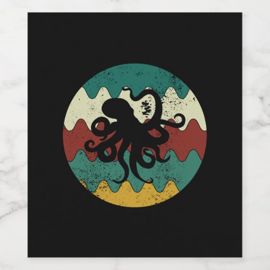 タコレトロ ワインラベル (シングルラベル)