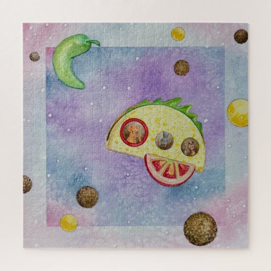 タコロケットパズル ジグソーパズル (縦)