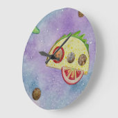 タコロケット時計 ラージ壁時計 (傾斜)