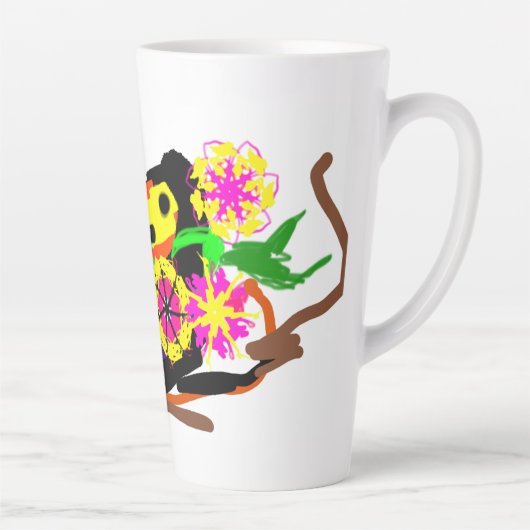 タコン涼しい夏 カフェラテマグ (右)