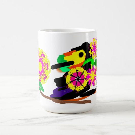 タコン涼しい夏 コーヒーマグカップ (中央)