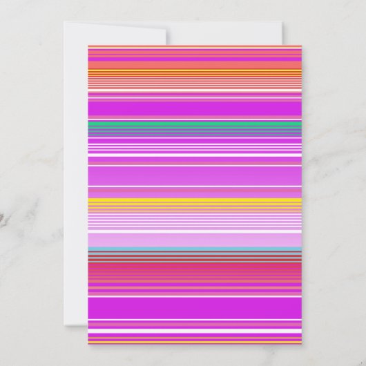 タコヴォウアブライドブライダルシャワーフィエスタ招待状 招待状 (裏面)