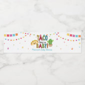 タコヴォーツアベビーフィエスタベイビーシャワーデコール ペットボトルラベル (シングルラベル)