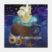 タコージャージュカラベラオーナメント ガラスオーナメント (裏面)