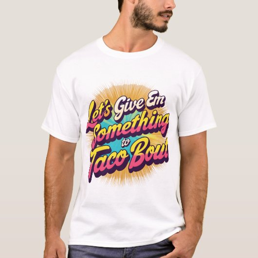 タコ与えの取り組み Tシャツ (正面)