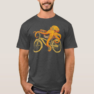 タコ乗用自転車タコ Tシャツ