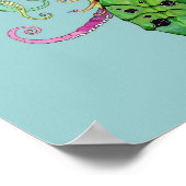 タコ人魚ポスタープリント ポスター (角)