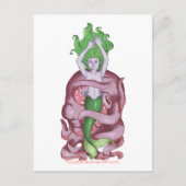 タコ人魚 ポストカード (正面)