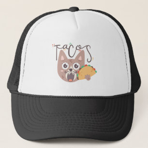 タコ付きメキシコ猫 キャップ