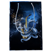 タコ付き音楽サックス ミディアムペーパーバッグ (正面)