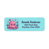 タコ住所 シール (正面)