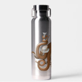 タコ保持化学フラスコ ウォーターボトル (正面)