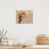 タコ傘ポスター20 x 16インチ ポスター (キッチン)